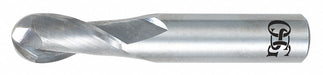 Ball End Mill Single End 5/16 Carbide
