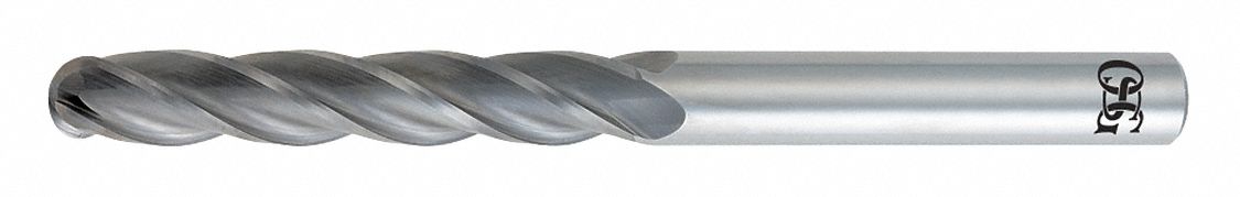 Ball End Mill Single End 7/16 Carbide