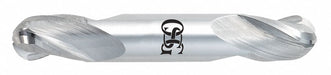 Ball End Mill Double End 1/4 Carbide