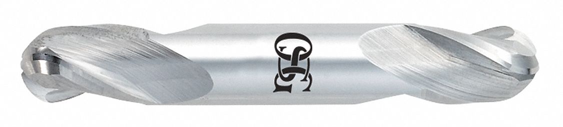 Ball End Mill Double End 1/2 Carbide