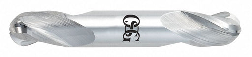 Ball End Mill Double End 1/8 Carbide
