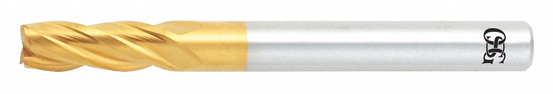 Sq. End Mill Single End Pow Met 3/16 
