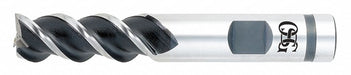 Sq. End Mill Single End Pow Met 3/8 