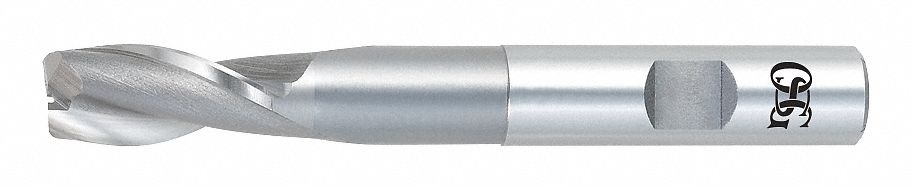 Sq. End Mill Single End Cobalt 3/16 