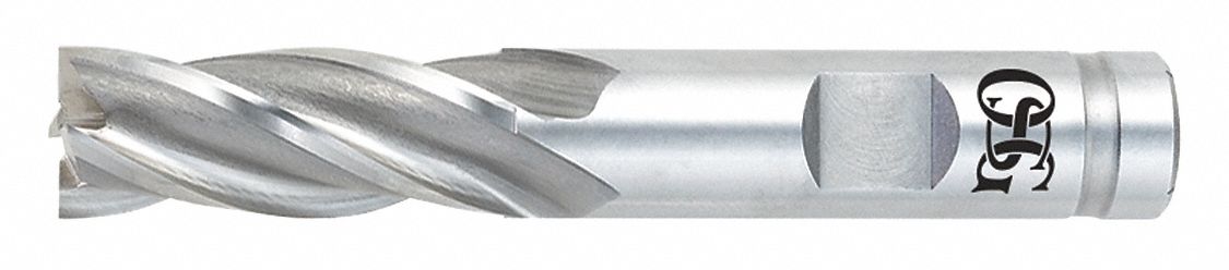 Square End Mill 1 in Cobalt