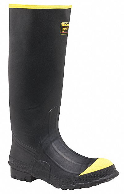 J2220 Rubber Boot Men s 15 Knee Black PR