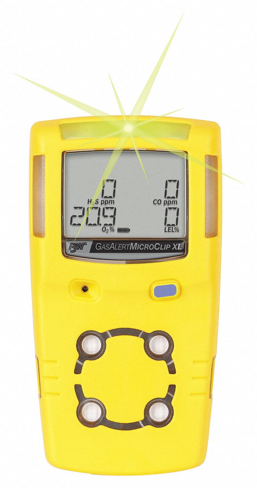 Single Gas Detector Carbon Monoxide Yllw