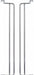 Stacking Bracket Silver 4 11/16 in Steel