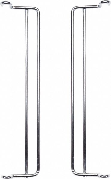 Stacking Bracket Silver 7 1/16 in Steel