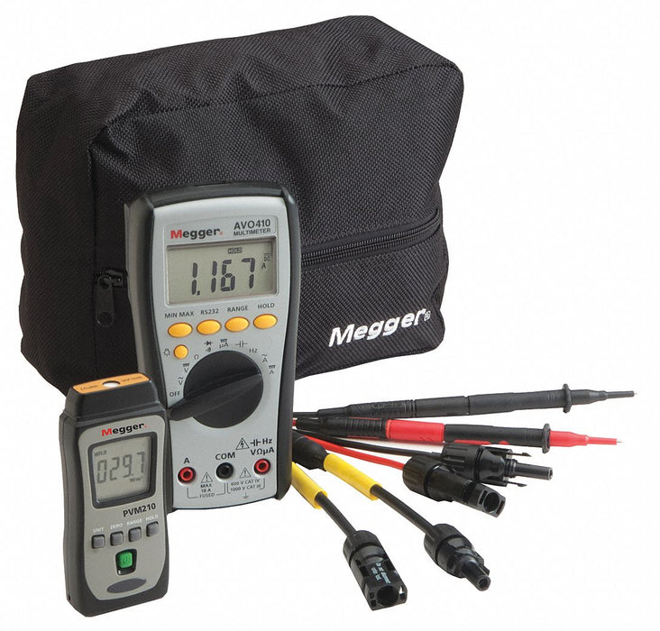 Photovoltaic Kit LCD DMM Meter