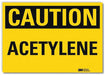 Caution Sign 7inx10in Reflctv Sheeting