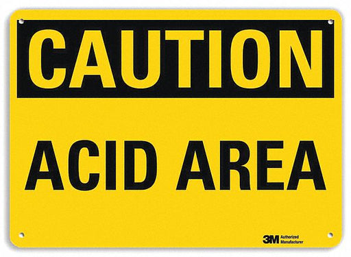 Danger Sign 7 in x 10 in Aluminum