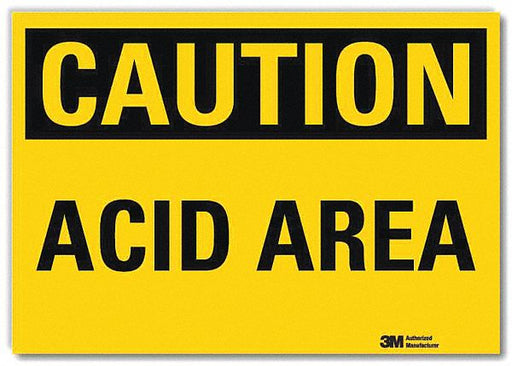Caution Sign 10in x 14in Rflct Sheeting