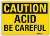 Caution Sign 10in x 14in Rflct Sheeting