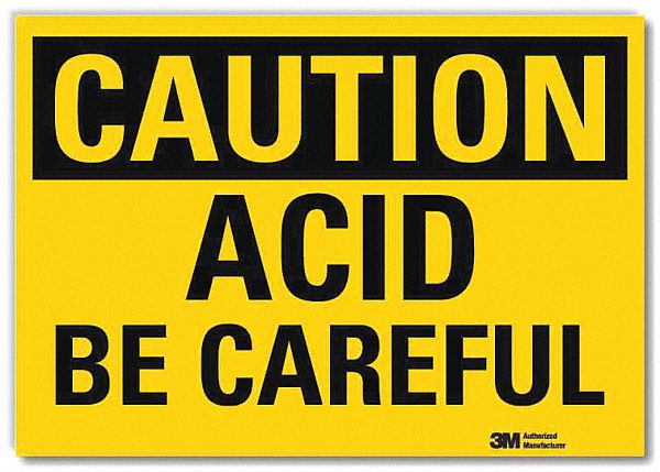 Caution Sign 10in x 14in Rflct Sheeting
