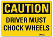 Caution Sign 10x14in Reflective Sheeting