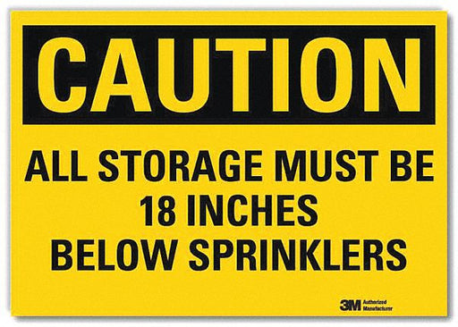 Caution Sign 7x10in Reflective Sheeting