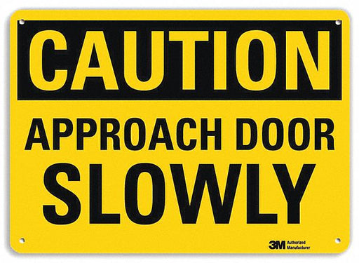 Danger Sign 7 in x 10 in Aluminum