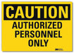 Caution Sign 7inx10in Reflctv Sheeting