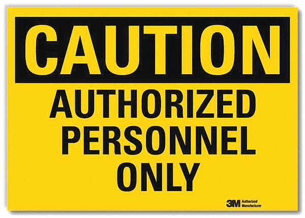 Caution Sign 7inx10in Reflctv Sheeting