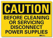 Safety Sign 7inx10in Reflective Sheeting