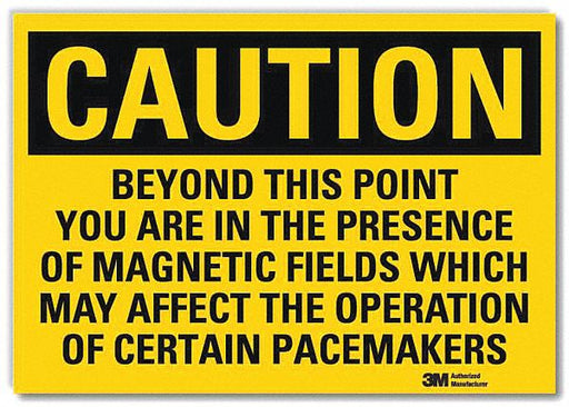 Caution Sign 5inx7in Reflective Sheeting