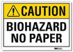 Caution Sign 10in x 14in Rflct Sheeting