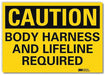 Caution Sign 5inx7in Reflective Sheeting