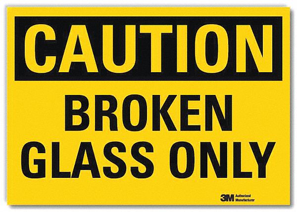 Safety Sign 10x14in Reflective Sheeting
