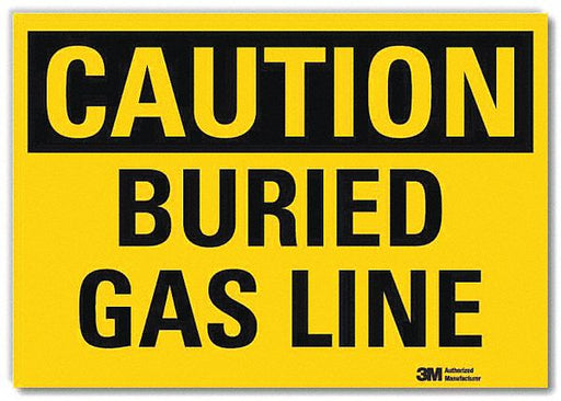 Caution Sign 7 in x 10 in Rflct Sheeting