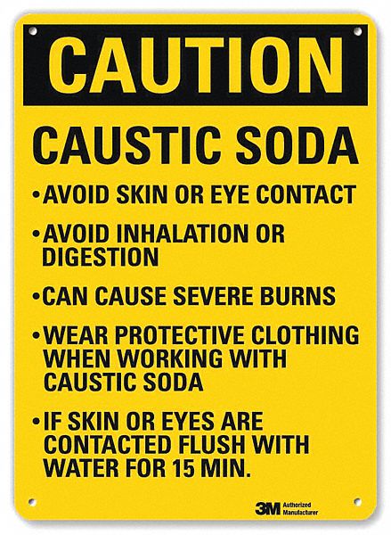 Caution Sign 10 in x 7 in Aluminum