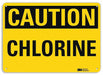 Caution Sign 10 in x 14 in Aluminum