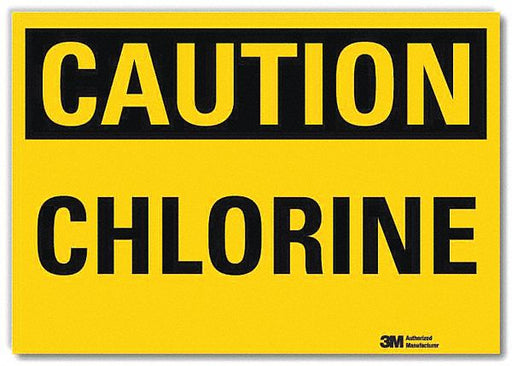 Caution Sign 7 in x 10 in Rflct Sheeting
