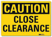 Safety Sign 7 in x 10 in Rflct Sheeting