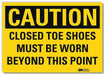 Caution Sign 7inx10in Reflctv Sheeting