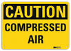 Caution Sign 10 in x 14 in Aluminum