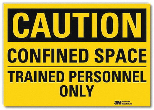Caution Sign 10in x 14in Rflct Sheeting