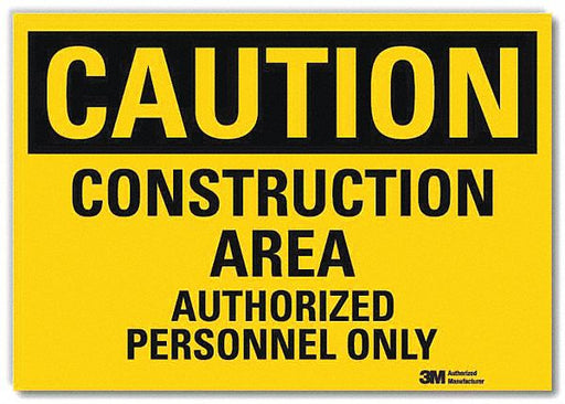 Safety Sign 7 in x 10 in Rflct Sheeting