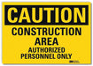 Safety Sign 5inx7in Reflective Sheeting