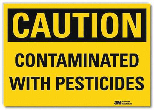 Caution Sign 10x14in Reflective Sheeting