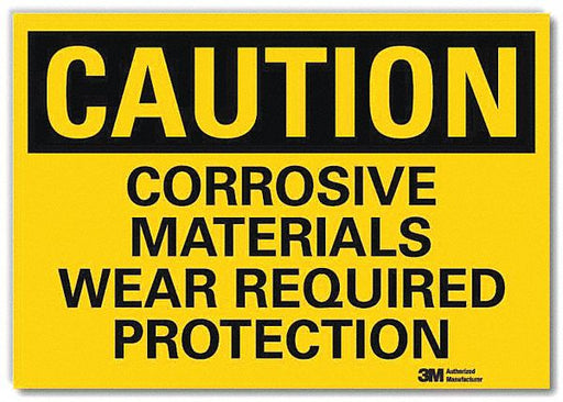 Caution Sign 10in x 14in Rflct Sheeting