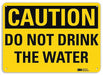 Safety Sign 7 in x 10 in Aluminum