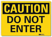 Entrance Sign 5inx7in Reflctv Sheeting
