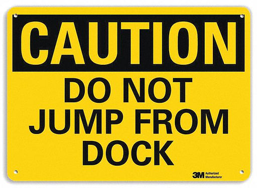 Facility Information Sign 7x10in Plastic