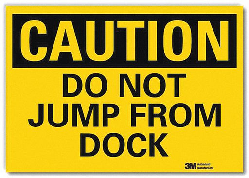 Reflective Facility Info Label 7inx10in