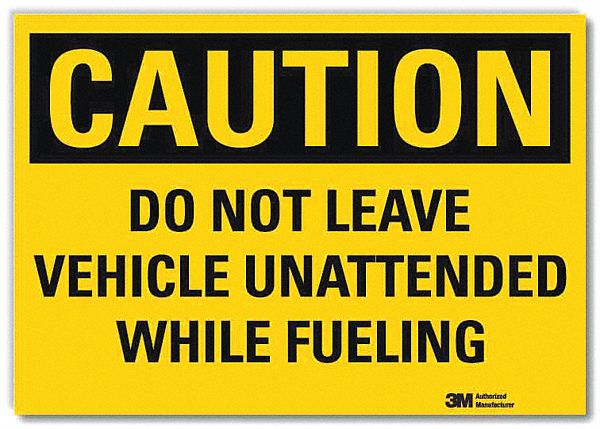 Safety Sign 7inx10in Reflective Sheeting