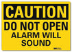 Safety Sign 5inx7in Reflective Sheeting