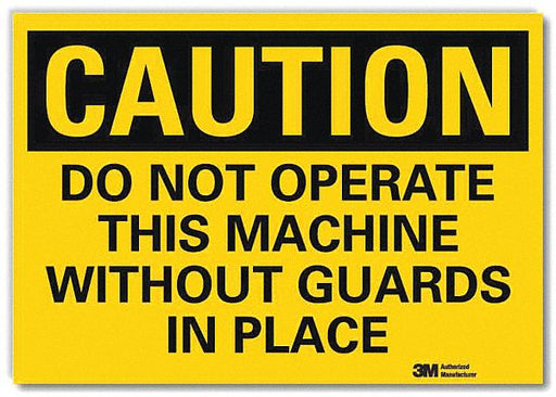 Safety Sign 5inx7in Reflective Sheeting