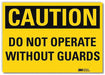 Safety Sign 7 in x 10 in Rflct Sheeting