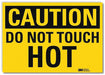Caution Sign 7inx10in Reflctv Sheeting